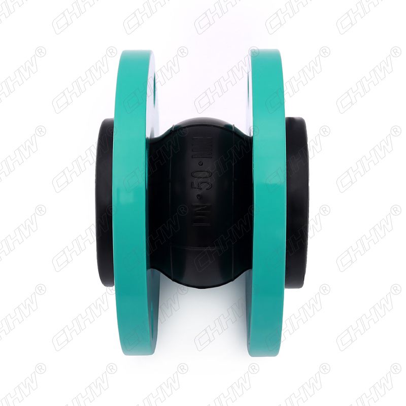 DN40可曲撓單球體橡膠軟接頭(經(jīng)緯線橡膠接頭)